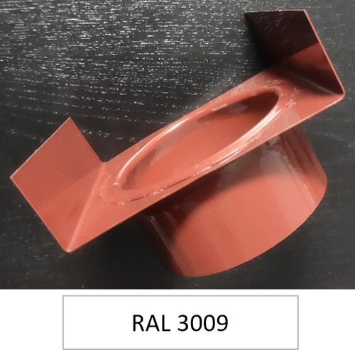 Picture of Downspout outlet RAL 3009 Ø 80