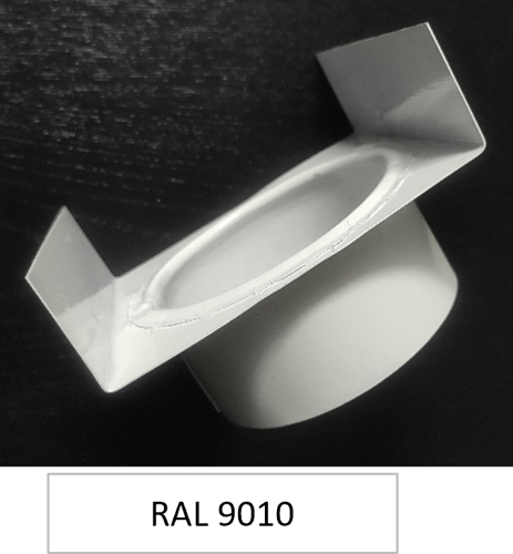 Picture of Outlet gutter RAL 9010 Ø 80